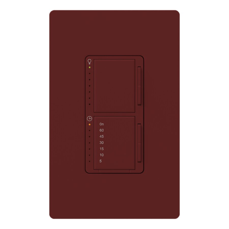 Shop Lutron Maestro 2-Amp Digital Residential Hardwired Countdown Lighting Timer at Lowes.com