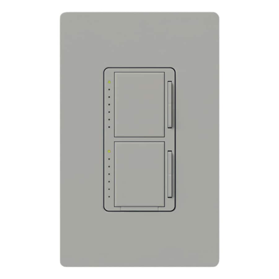 Lutron Maestro 1.5-Amp 300-Watt Gray Digital Dimmer at Lowes.com