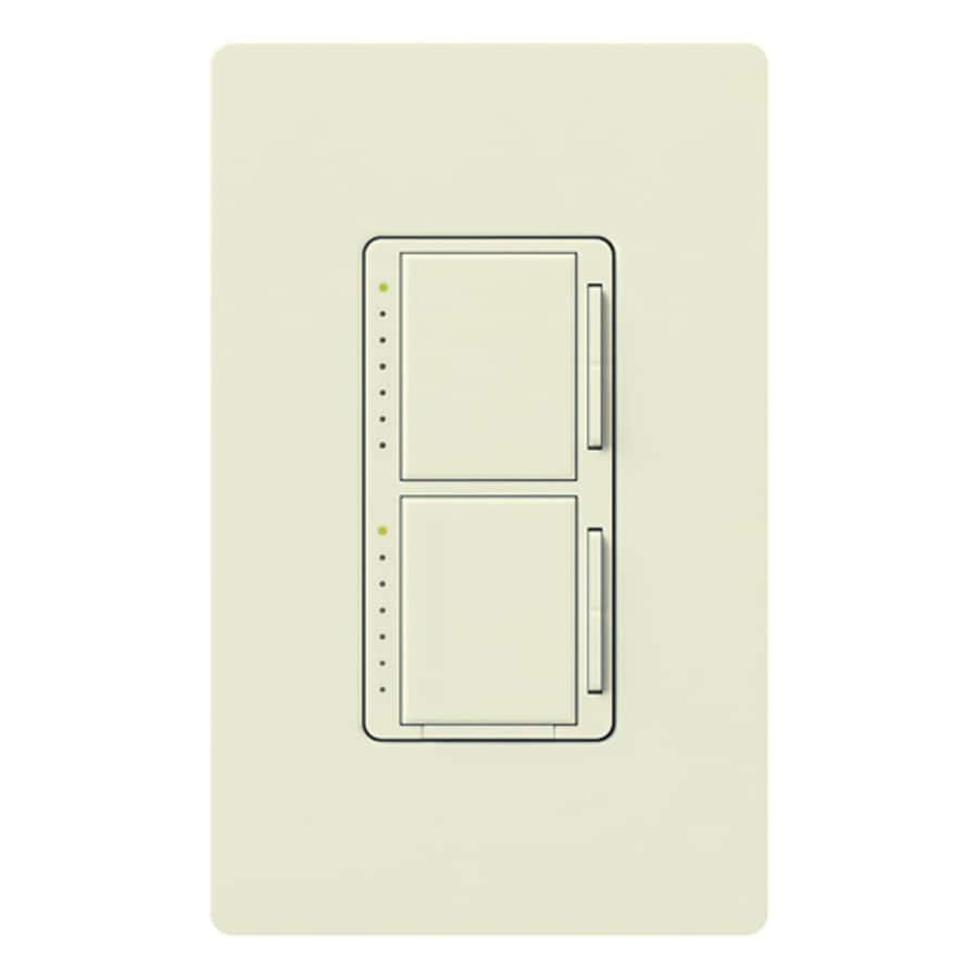 Lutron Maestro 300-Watt Single-Pole Biscuit Dimmer