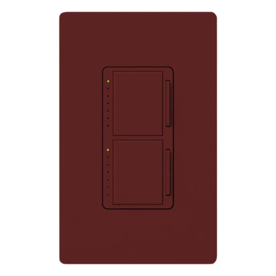 Lutron Maestro 1.5-Amp 300-Watt Merlot Digital Dimmer at Lowes.com