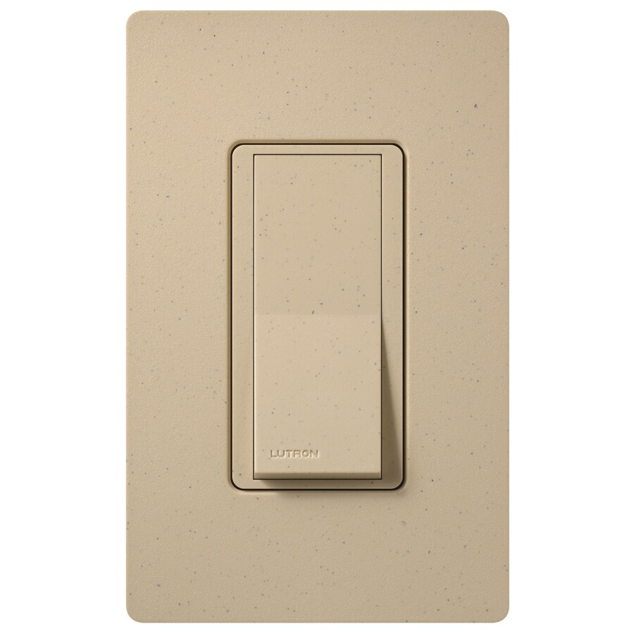 Lutron Claro 15 Amp 3 Way Desert Stone Rocker Residential Light