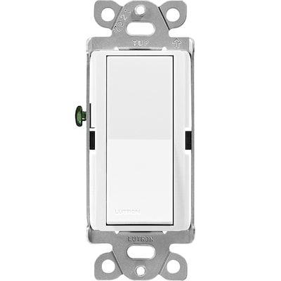 Rocker Light Switch >> Claro 15 Amp 3 Way Snow Rocker Residential Light Switch Rocker Light Switch >> Claro 15 Amp 3 Way Snow Rocker Residential Light Switch
