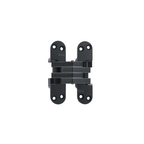 SOSS 218 45/8in Black Mortise Concealed Door Hinge in the Door Hinges
