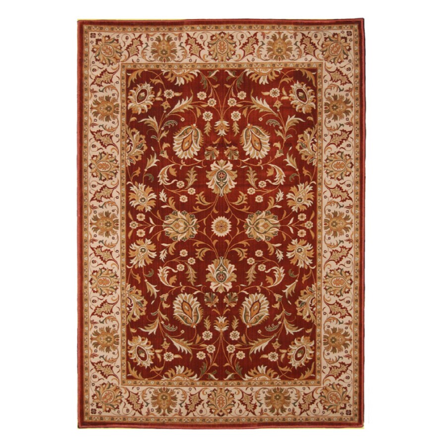 Orian Rugs 207132 5'3" x 7'6" Spanish Red Royal Heritage Area Rug