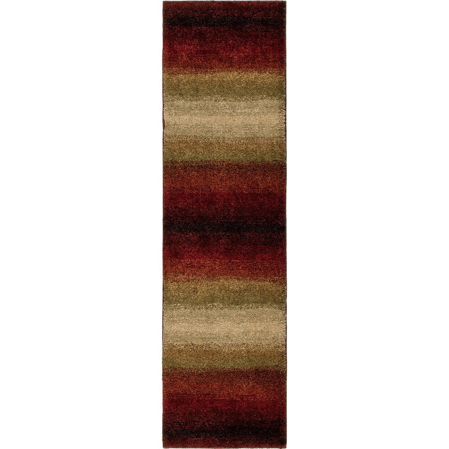 Orian Rugs Connection Red Indoor Novelty Runner Common 2 X 8 Actual 2 25 Ft W X 8 Ft L Brickseek