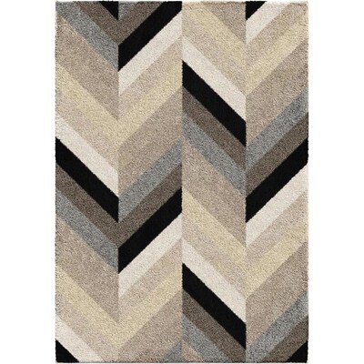 Orian Rugs Super Glass Chevron Multi Indoor Area Rug Common