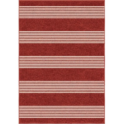 Orian Rugs Farmhouse Portsmouth Red Indoor Outdoor Orian Rugs Farmhouse Portsmouth Red