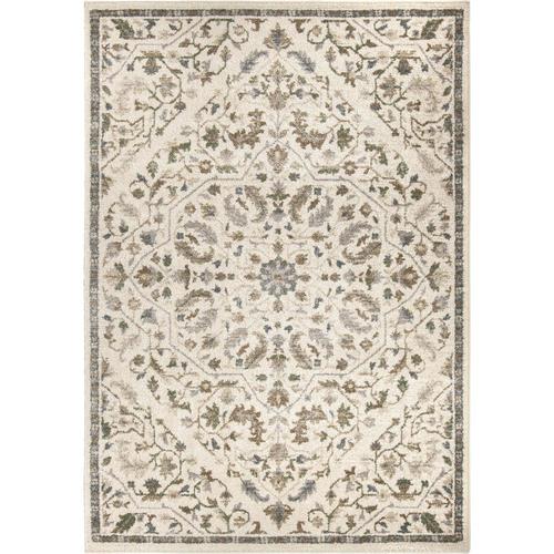 Orian Rugs Reflections Creswell Soft White Indoor Area Rug 5 x