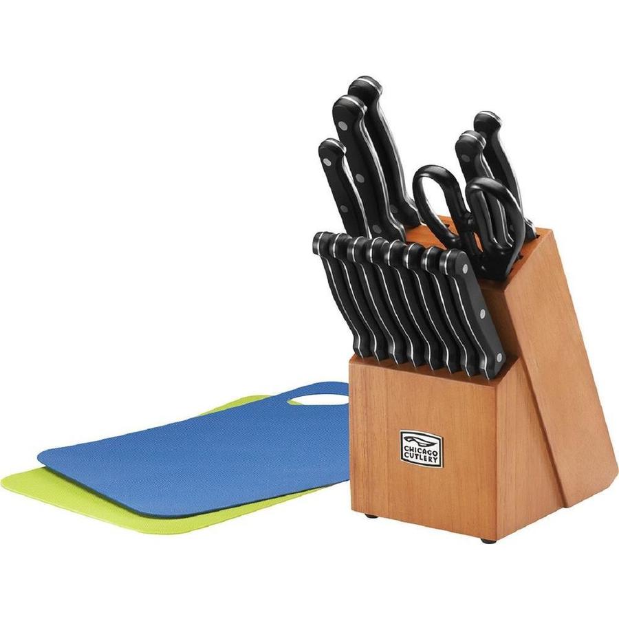 Chicago Cutlery Black Cutlery Set at