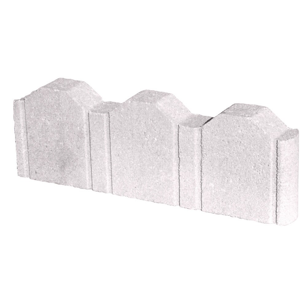 Matt StoneÂ® White Fence Edger in the Tile Edge Trim & Accessories ...