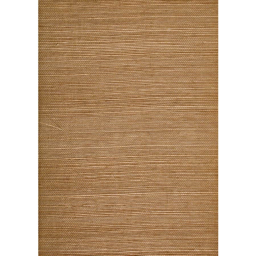 Waverly LW1341615 Orange Grasscloth Unpasted Textured Wallpaper