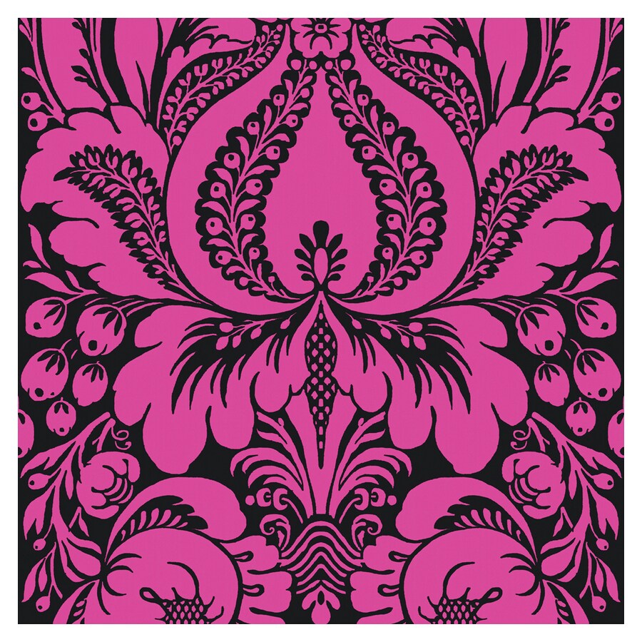 Seamless Ornamental Pink Damask Wallpaper Stock Vector  Illustration of  fabric flourish 69116157