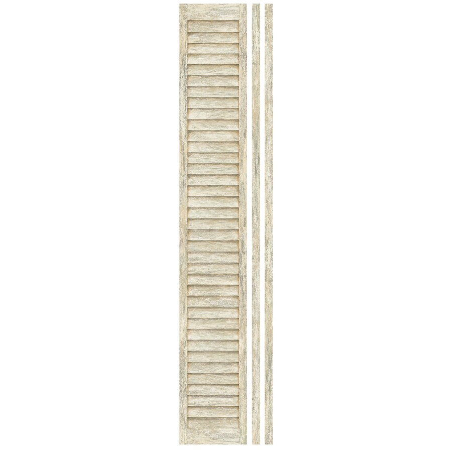allen + roth Beige Window Shutters Wall Panel at Lowes.com