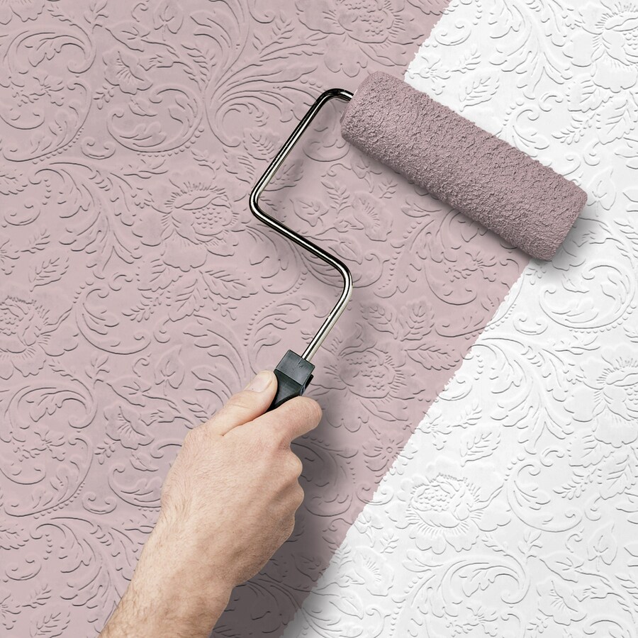 allen + roth LW1342055 Peelable Vinyl Prepasted Paintable Wallpaper