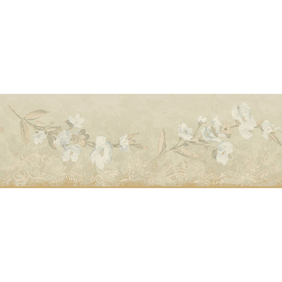 Allen Roth 6 83 In Brown Prepasted Wallpaper Border At Lowes Allen Roth 6 83 In Brown Prepasted Wallpaper Border