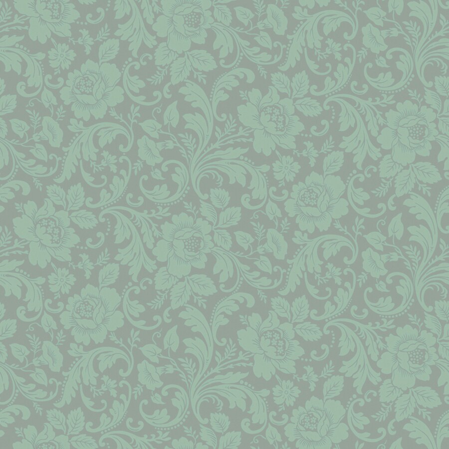allen + roth LW1341001 Metallic Strippable Non-Woven Paper Prepasted Classic Wallpaper