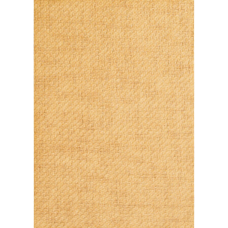 Waverly Orange Grasscloth Unpasted Textured Wallpaper at