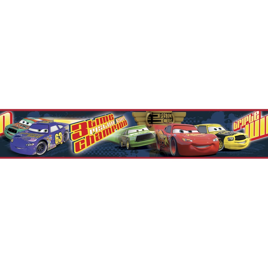 Disney LW1342897 Cars Piston Cup Race Border