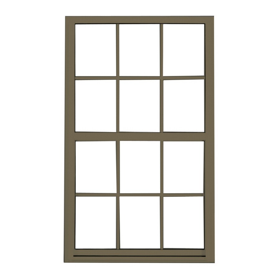 BetterBilt 193699 37X63  Single Hung Flange Aluminum 3740 Series Grid Insulated Glass Bronze with Screen Florida-25