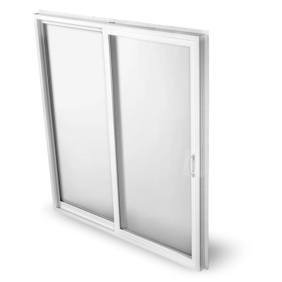 Betterbilt 570 Series 60 In Clear Glass White Aluminum Sliding