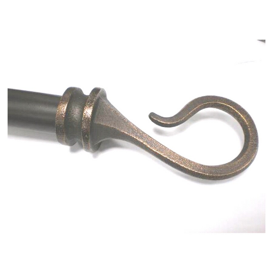 Allen Roth 36 72 Shepherd S Hook Drapery Hardware Set At
