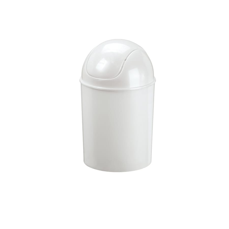 Shop Umbra Mini 1.5-Gallon White Plastic Trash Can at Lowes.com