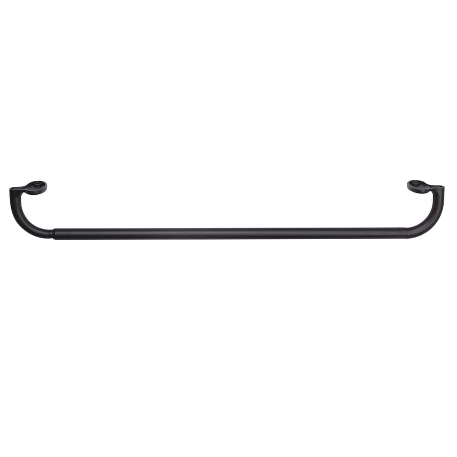 Umbra 48-in to 88-in Darjeeling Bronze Single Curtain Rod at Lowes.com