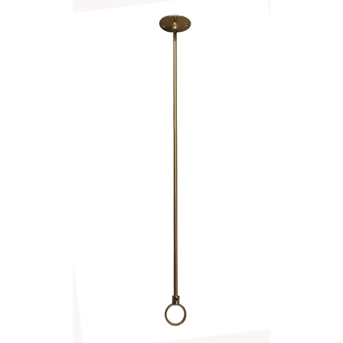 Barclay Polished Brass Ceiling Supports in the Shower Rod Parts ...