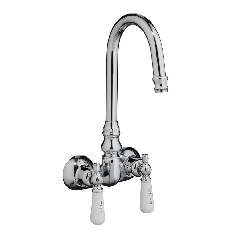 Shop Barclay Polished Chrome 2-handle Bathtub Faucet at ...