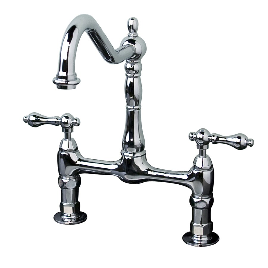 Barclay Dorset Polished chrome Widespread 2-handle Bathroom Sink Faucet ...