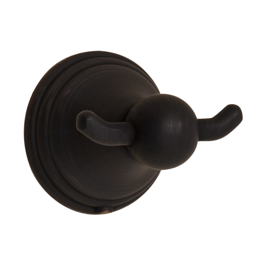 Barclay Rupenthal 2 Hook Oil Rubbed Bronze Towel Hook At Lowes Com   028553118980 