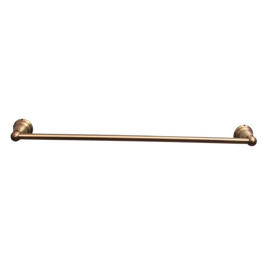 Barclay Sherlene 30-in Antique Brass Wall Mount Single Towel Bar