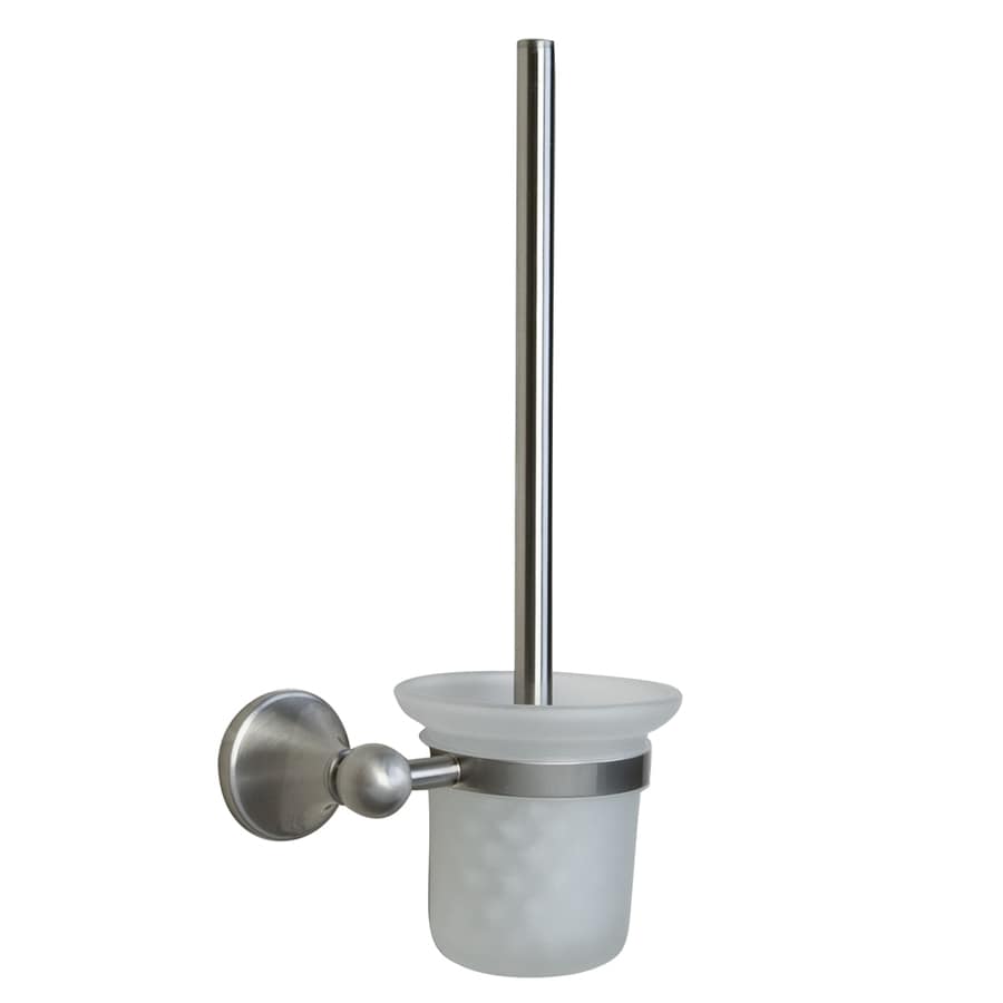 Barclay Kendall Brushed Nickel Brass Toilet Brush Holder At