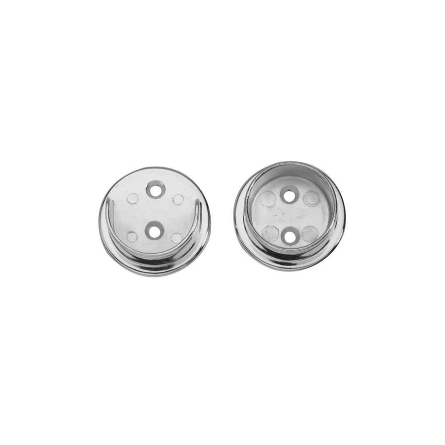 Lido Designs 12 Pack Polished Chrome Zinc Handrail Lido Designs 12 Pack Polished Chrome Zinc Handrail Brackets