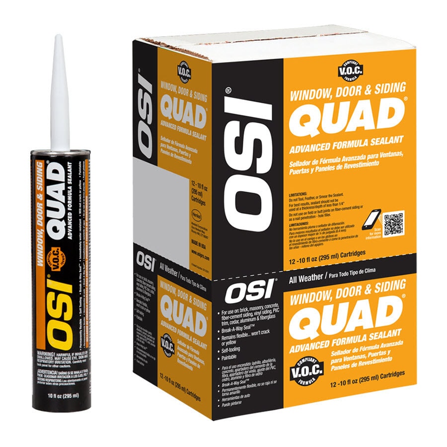 OSI QUAD 10-oz Beige Paintable Caulk