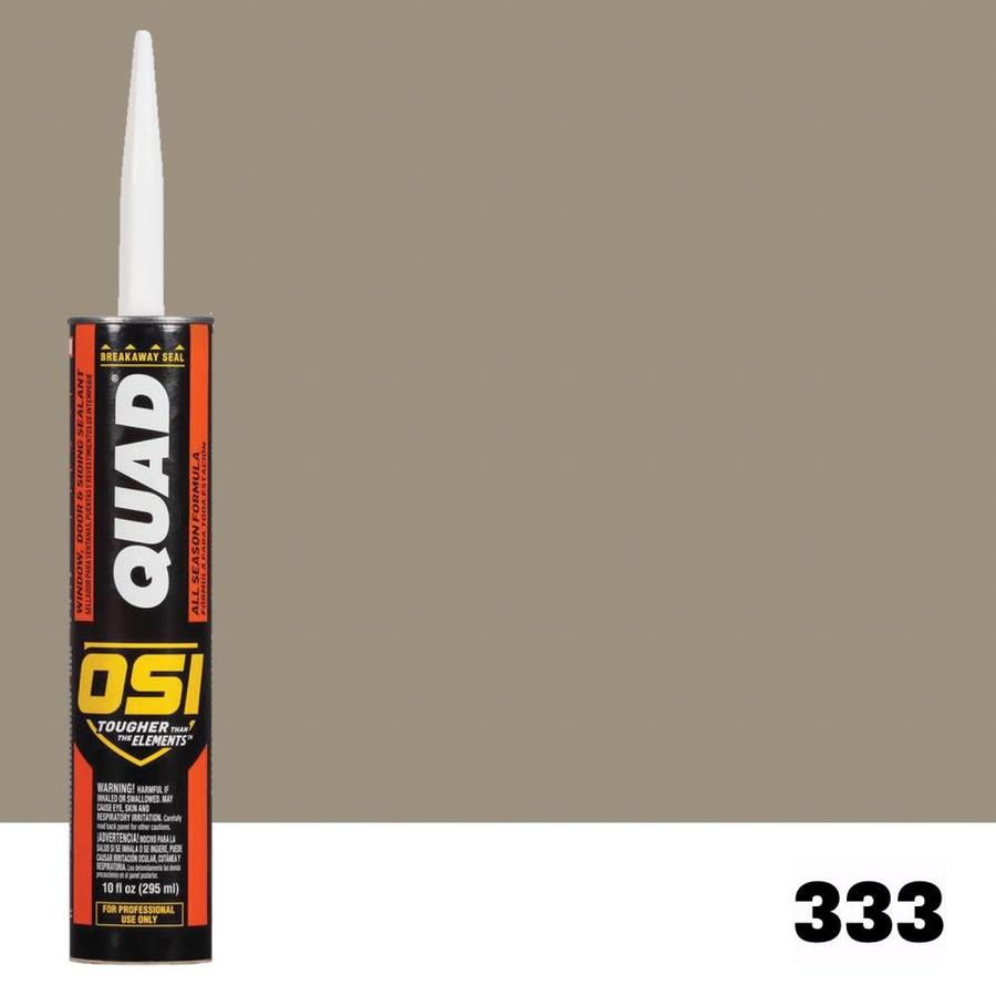 OSI QUAD Quad 10oz Clay Paintable Solvent Caulk in the Caulk