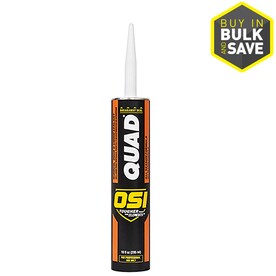 UPC 028756976011 product image for OSI QUAD Quad 10-oz White Paintable Solvent-Based Window and Door Caulk | upcitemdb.com