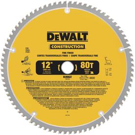 UPC 028874031289 product image for DEWALT Construction 12-in 80-Tooth Segmented Circular Saw Blade | upcitemdb.com