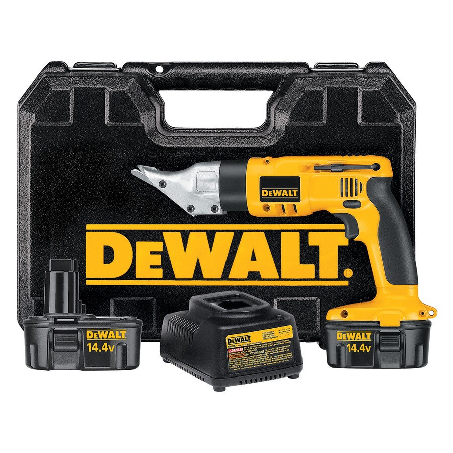 DEWALT 18 Gauge 14.4Volt Variable Speed Cordless Metal Shears in the