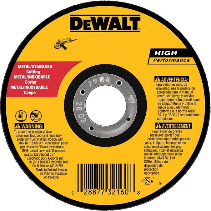Dewalt Xp Diamond 4 5 In Cut Off Wheel In The Abrasive Wheels Department At Lowes Com