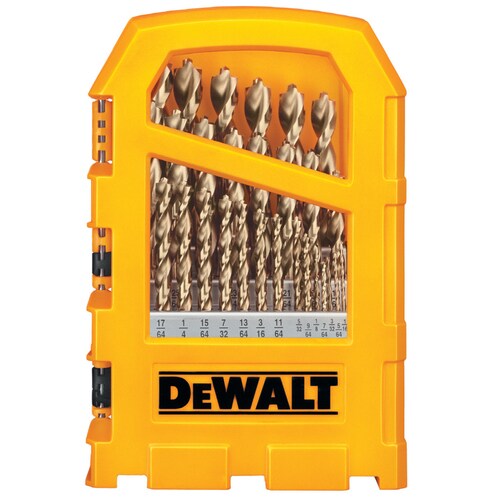 デウォルト DEWALT DW1928B 716 Gold Ferrous Oxide Pilot Point Drill