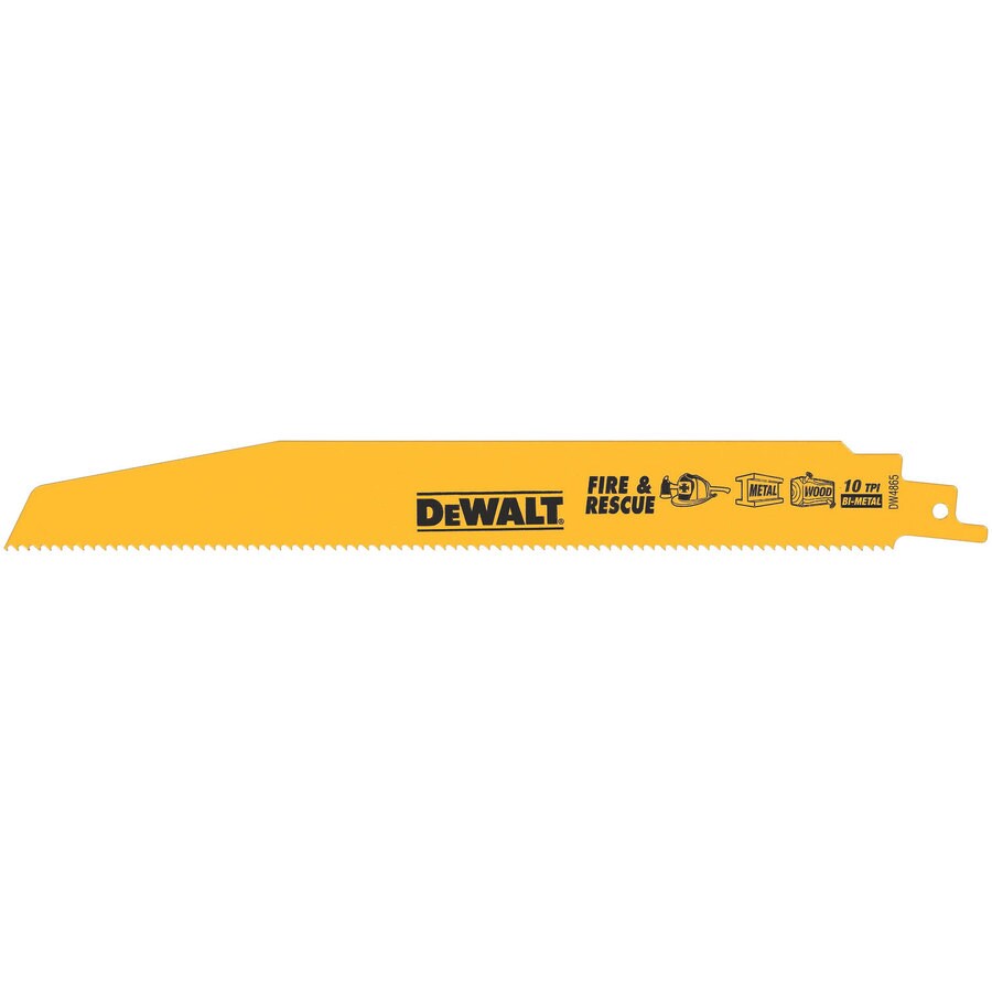 DEWALT Bi-metal 10/14-TPI Demolition Reciprocating Saw Blade at