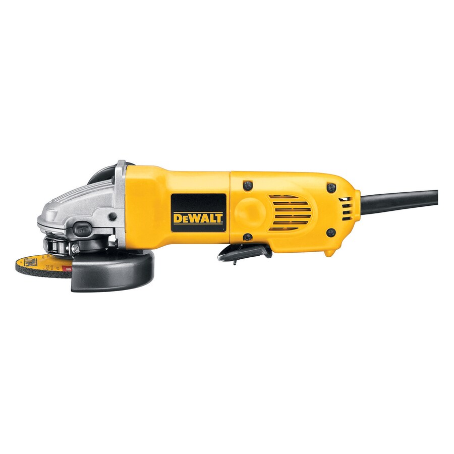 DEWALT 4 1 2 in 9 Amp Paddle Switch Corded Angle Grinder at Lowes