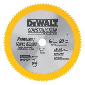 DEWALT Construction 6-1/2-in 90-Tooth Turbo High-Speed Steel Circular Saw Blade