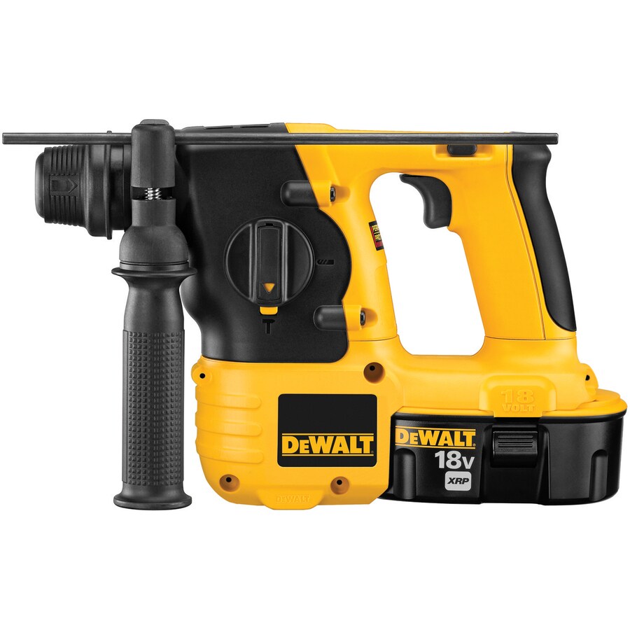 Dewalt 18 Volt Nickel Cadmium Nicd 7 8 In Spline Variable Speed Cordless Rotary Hammer With