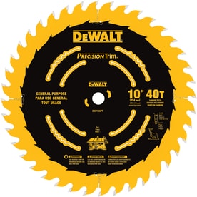 10" 40T Precision Trim Blade