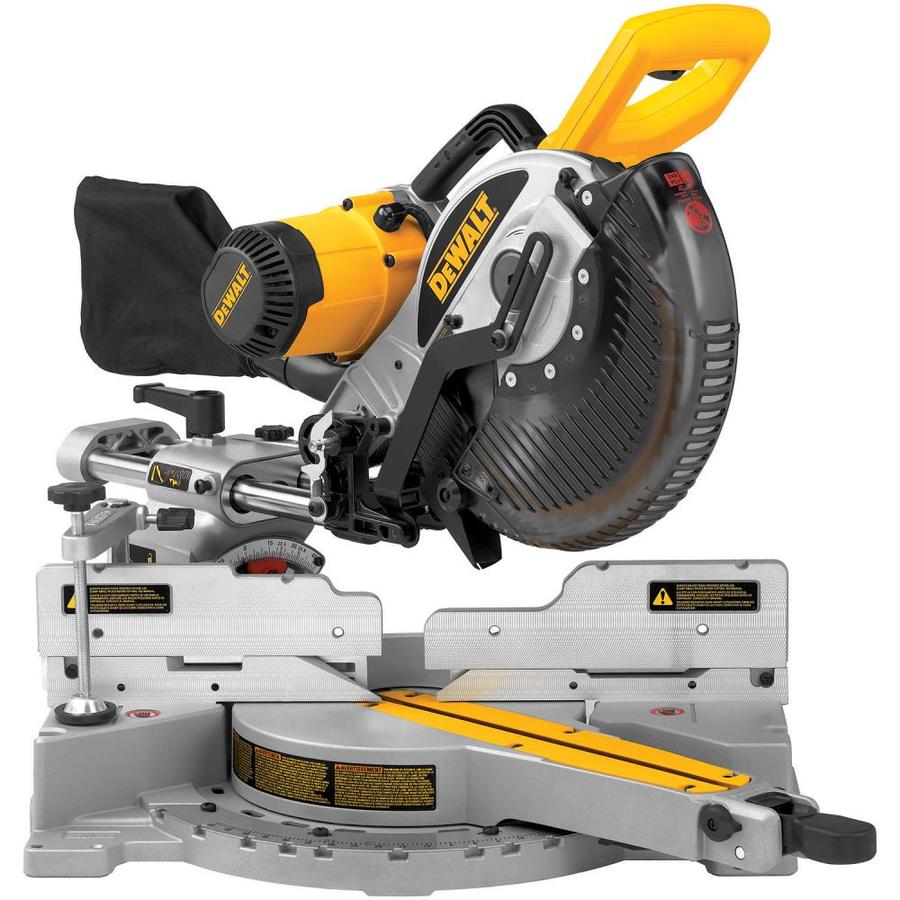 DEWALT 10-in 15-Amp Dual Bevel Sliding Compound Miter Saw