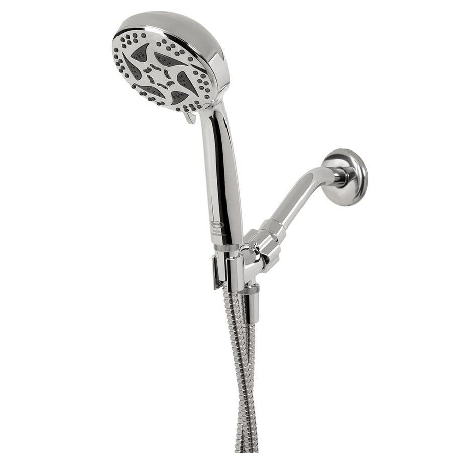 Jacuzzi Theraspin Chrome 6-spray Handheld Shower 2.5-gpm (9.5-lpm) In 