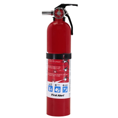 First Alert Rechargeable 1-a:10-b:C Residential Fire Extinguisher in ...