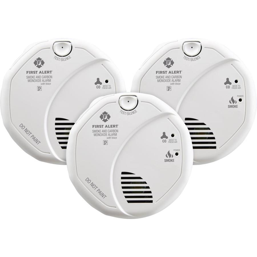 first alert smoke and carbon monoxide alarm with voice